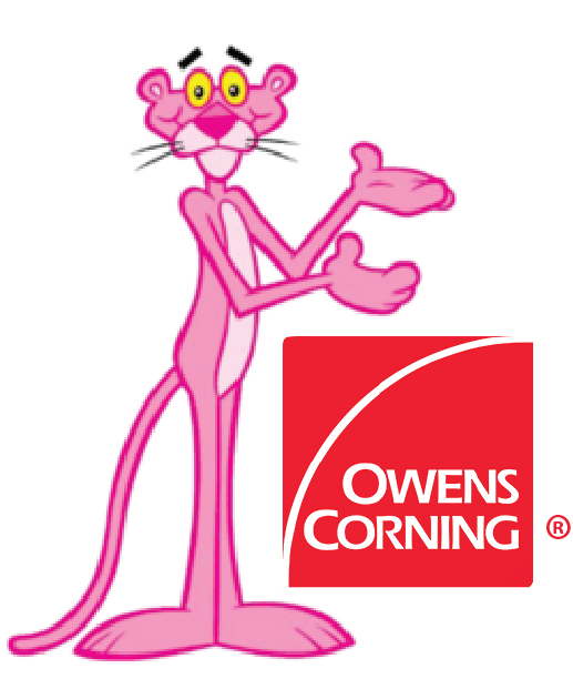 PINK OWENS CORNING
