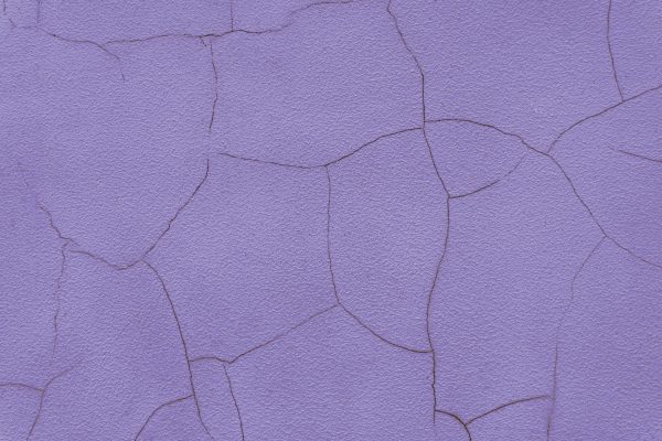 Old Stucco Plaster Surface With Cracks, Purple Plaster Wall Background Old Stucco Plaster Surface With Cracks, Purple Plaster Wall Background